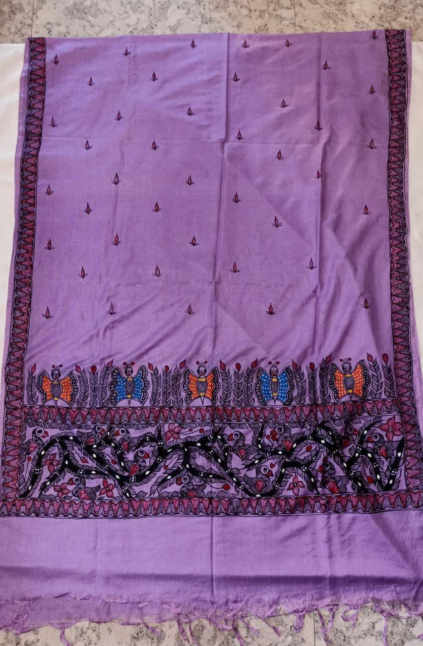 Connect with us for Mithila art related art work like saree kurtas tshirt etc.